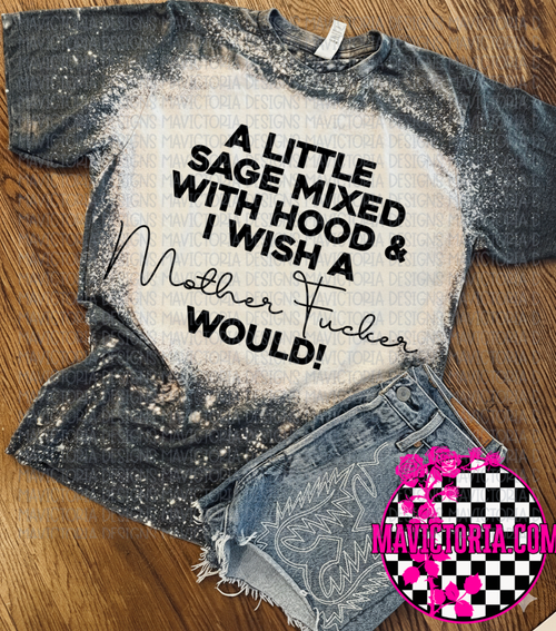 A little sage mixed with hood and I wish a mother fucker product image 1