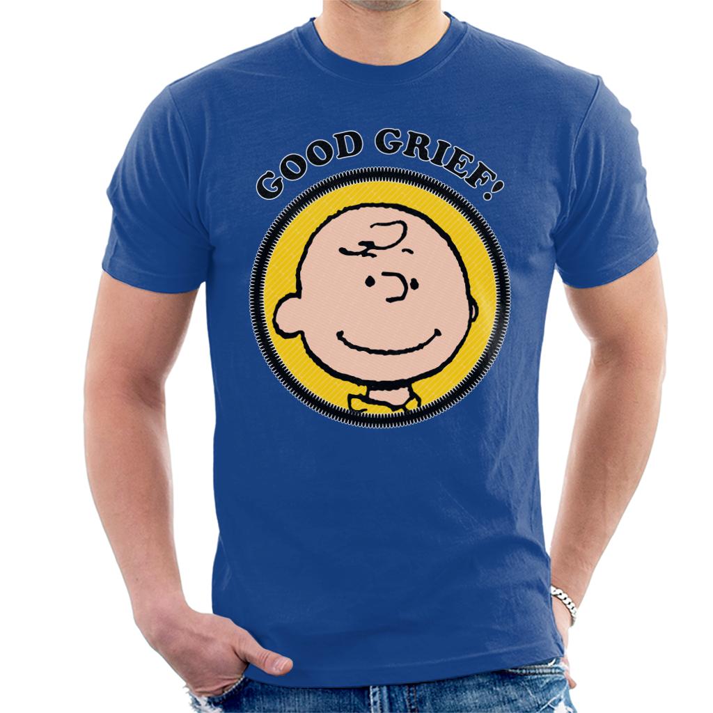 Peanuts Charlie Brown Good Grief Men's T-Shirt product image 6