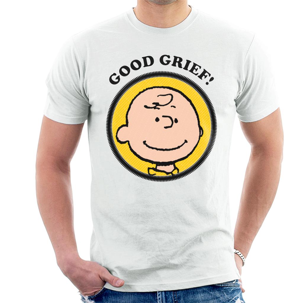 Peanuts Charlie Brown Good Grief Men's T-Shirt product image 4