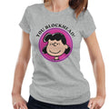 Peanuts You Blockhead Lucy Badge Women's T-Shirt product image 1