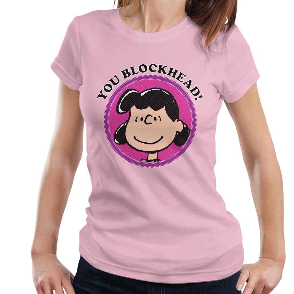 Peanuts You Blockhead Lucy Badge Women's T-Shirt product image 6