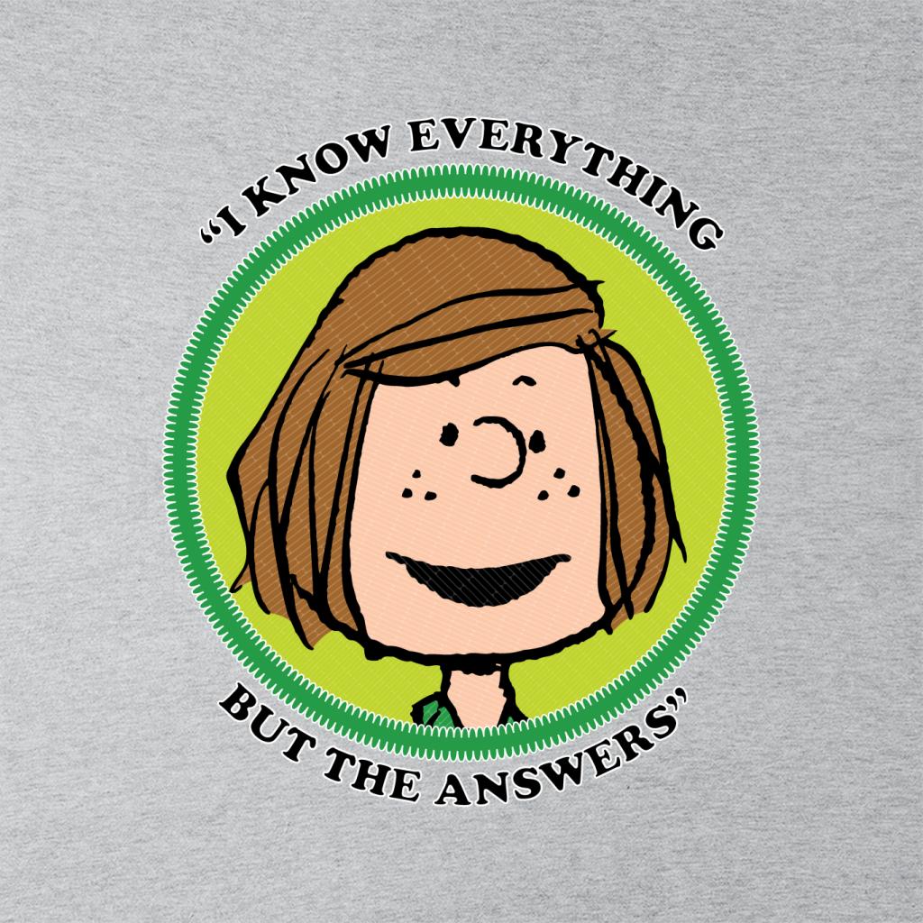 Peanuts Peppermint Patty Badge Women's T-Shirt product image 2