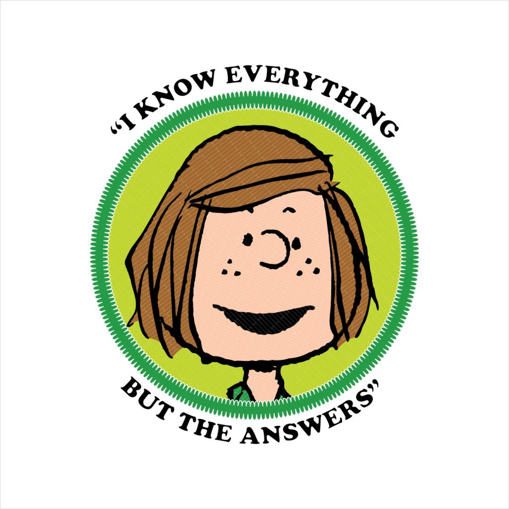 Peanuts Peppermint Patty Badge Women's T-Shirt product image 5