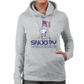 Peanuts Snoopy Moon Landing Planting Flag Women's Hooded product image 1