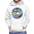 Peanuts Snoopy Starry Rainbow Moon Kennel Ship Men's Hooded product image 1