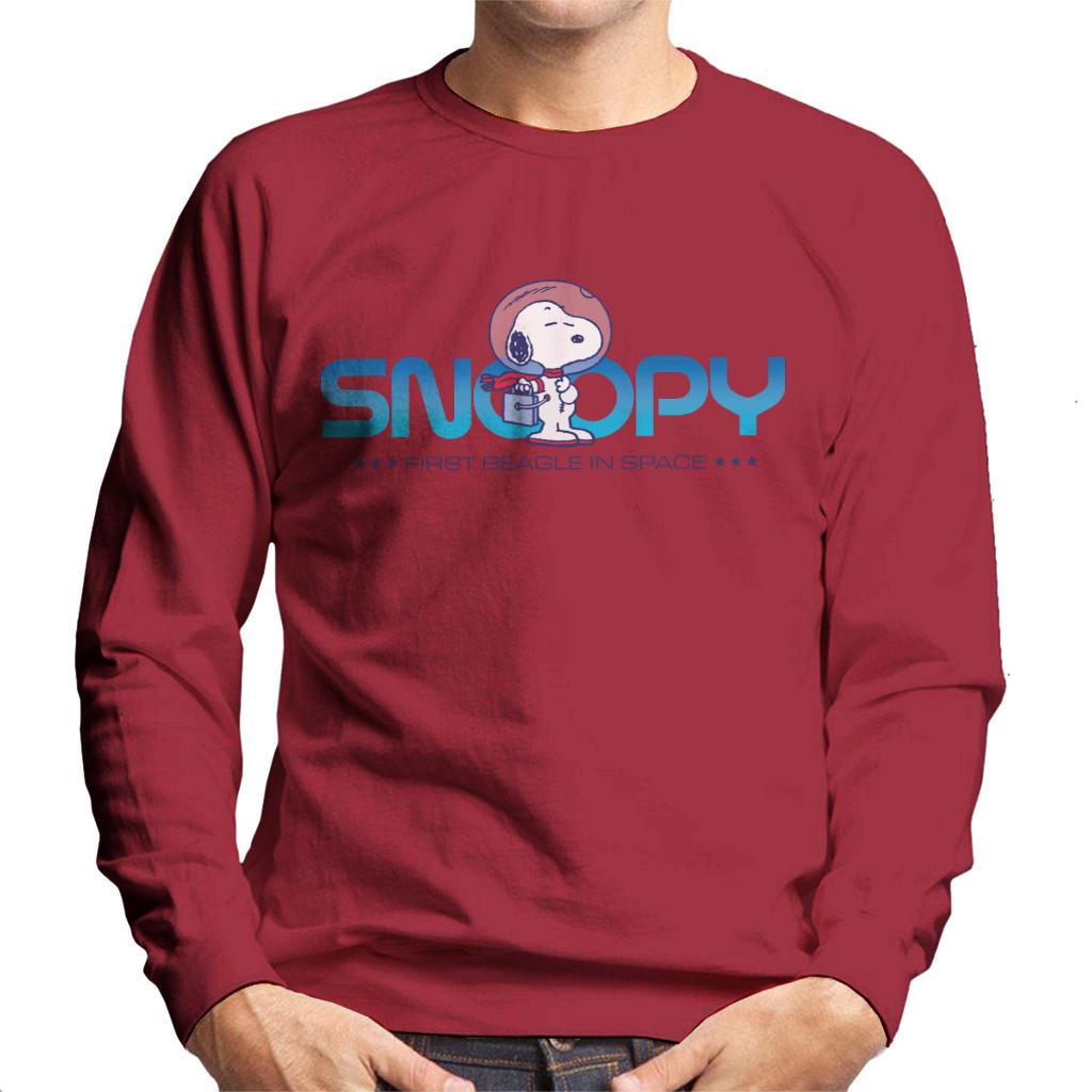 Peanuts Snoopy Beagle Roaming In Space Men's Sweatshirt product image 4