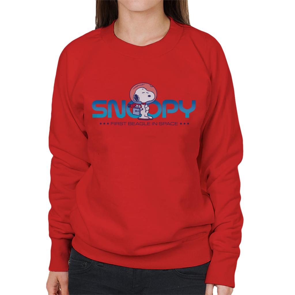 Peanuts Snoopy Beagle Roaming In Space Women's Sweatshirt product image 6