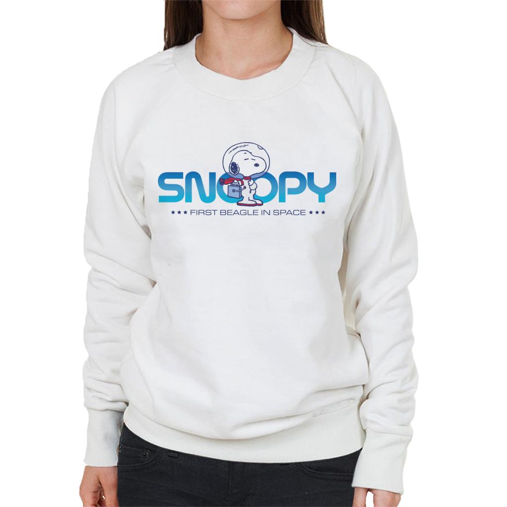 Peanuts Snoopy Beagle Roaming In Space Women's Sweatshirt product image 1