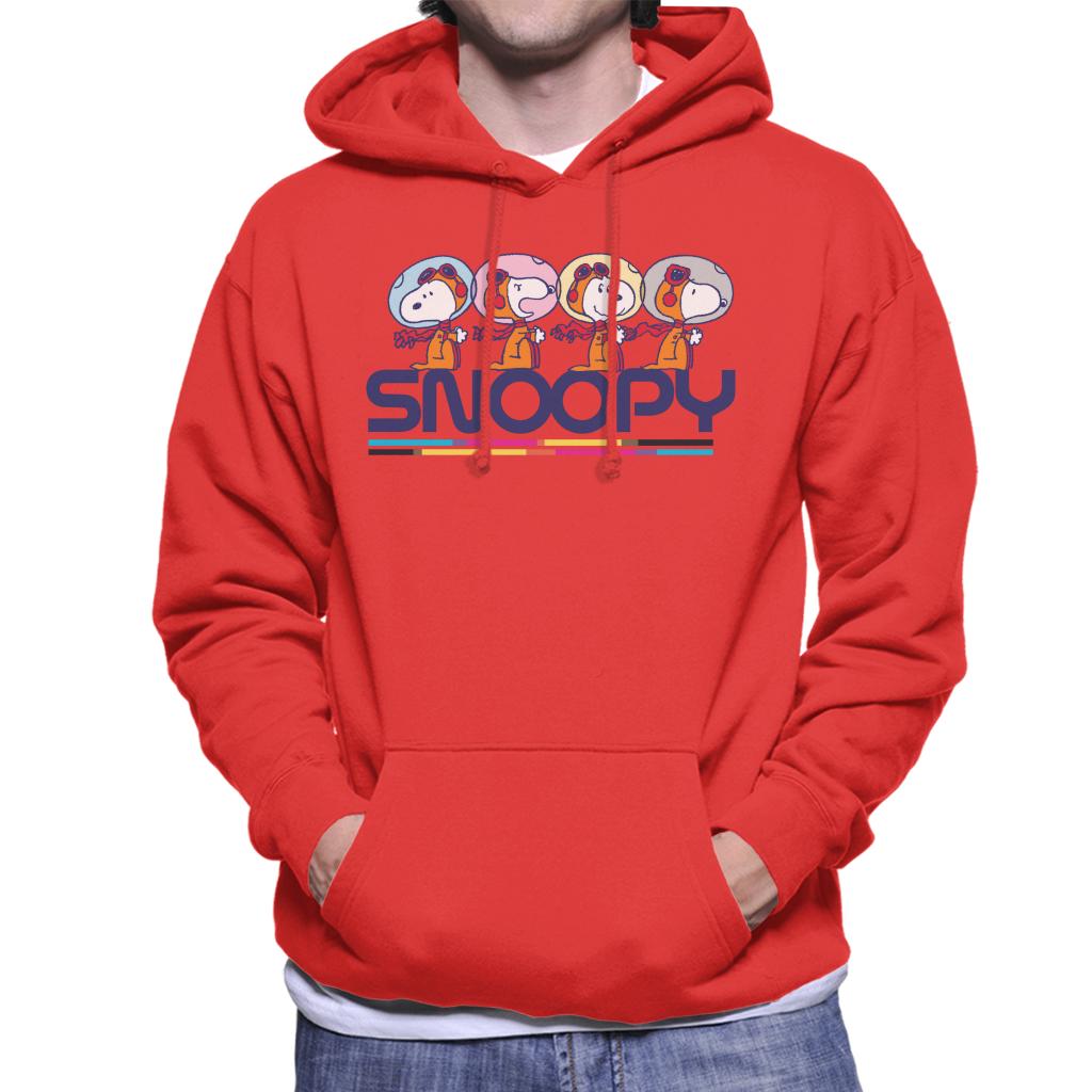 Peanuts Snoopy Space Travel Montage Men's Hooded Sweatshirt product image 6