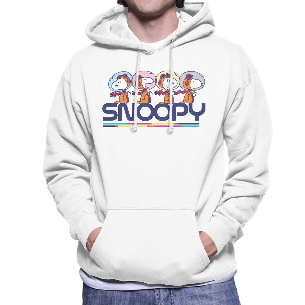 Peanuts Snoopy Space Travel Montage Men's Hooded Sweatshirt product image 4