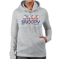 Peanuts Snoopy Space Travel Montage Women's Hooded product image 1