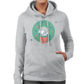 Peanuts Snoopy Holly Wreath Nap Women's Hooded Sweatshirt product image 1