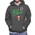 Peanuts Snoopy Let It Snow Men's Hooded Sweatshirt product image 1