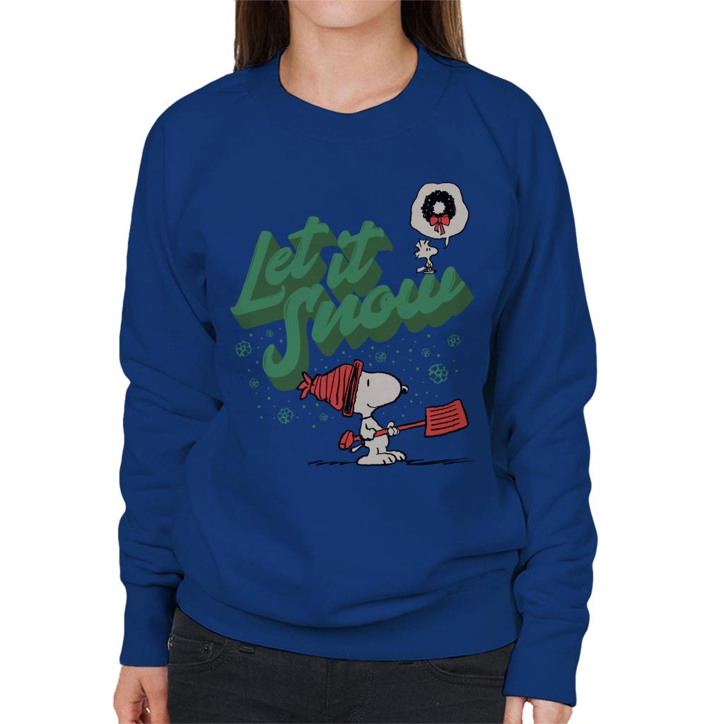 Peanuts Snoopy Let It Snow Women's Sweatshirt product image 6