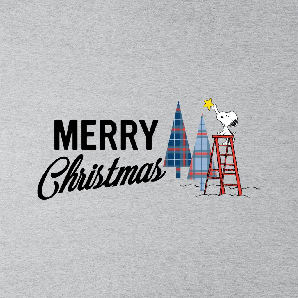 Peanuts Snoopy Star On Xmas Tree Men's Hooded Sweatshirt product image 2