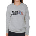 Peanuts Snoopy Star On Xmas Tree Women's Sweatshirt product image 1