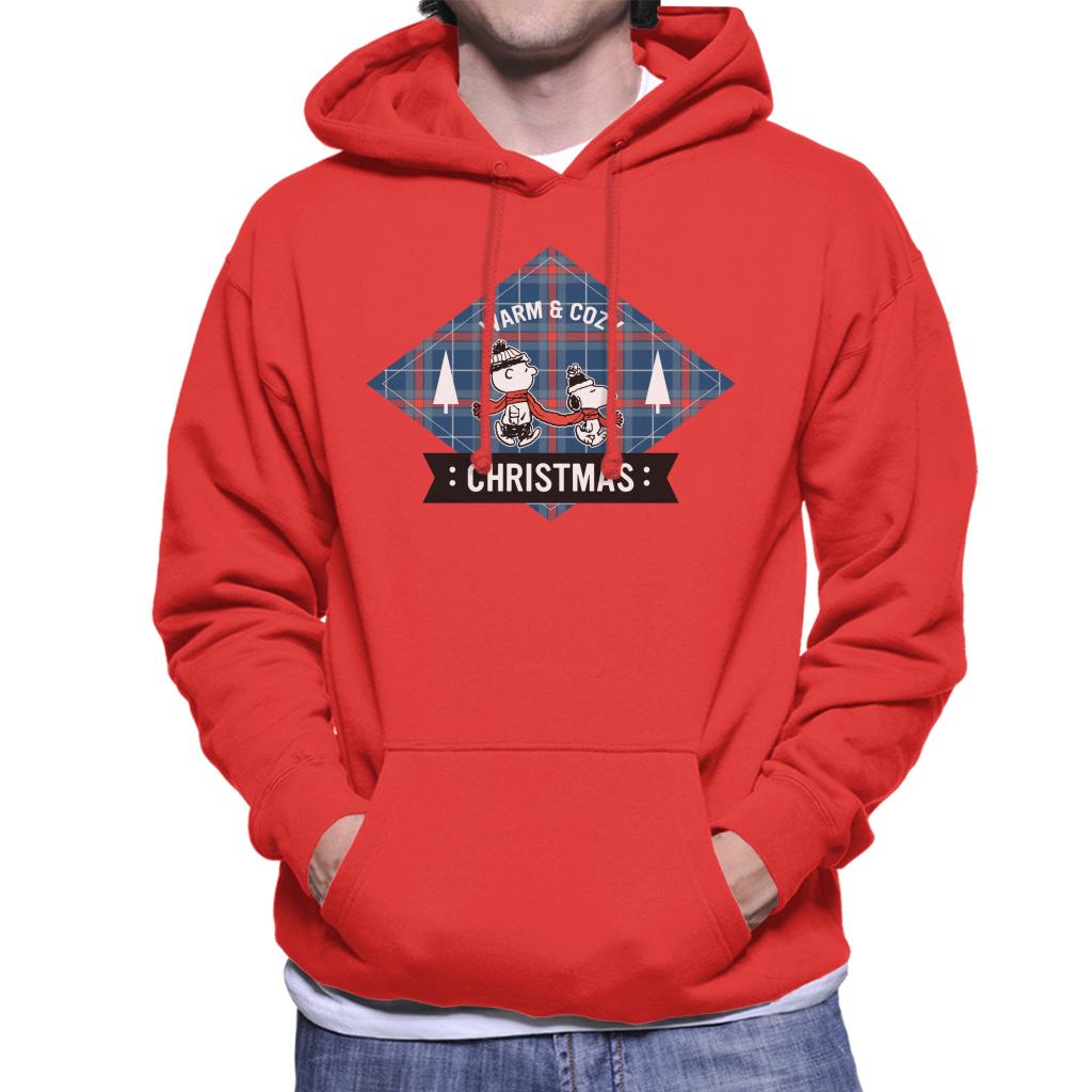 Peanuts Snoopy Charlie Brown Scarf Share Men's Hooded product image 6