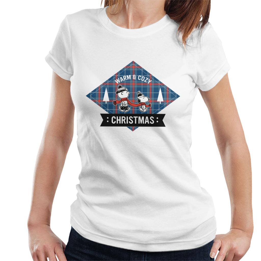 Peanuts Snoopy Charlie Brown Scarf Share Women's T-Shirt product image 4