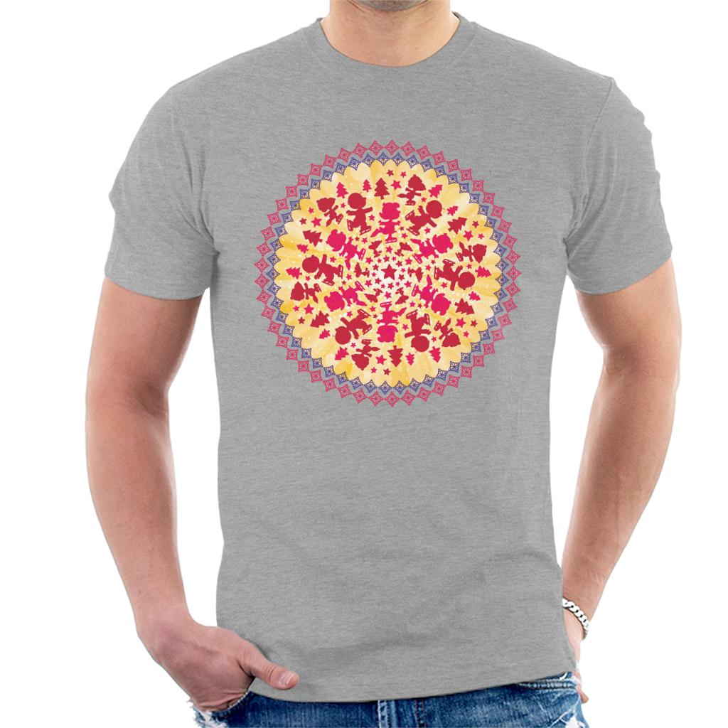 Peanuts Snoopy Symmetrical Ice Skating Men's T-Shirt product image 1