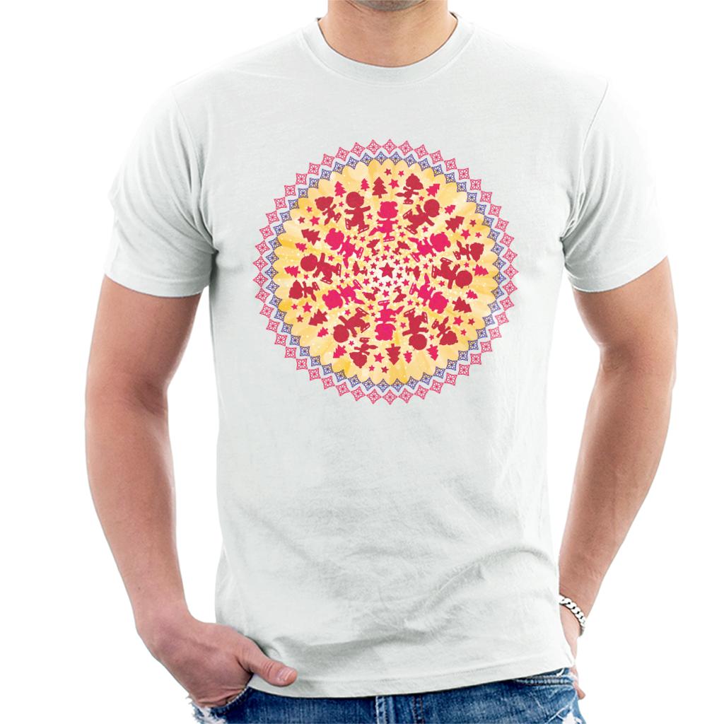 Peanuts Snoopy Symmetrical Ice Skating Men's T-Shirt product image 4