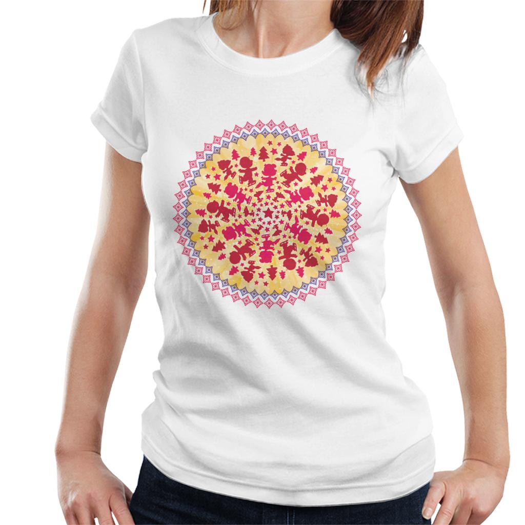 Peanuts Snoopy Symmetrical Ice Skating Women's T-Shirt product image 4