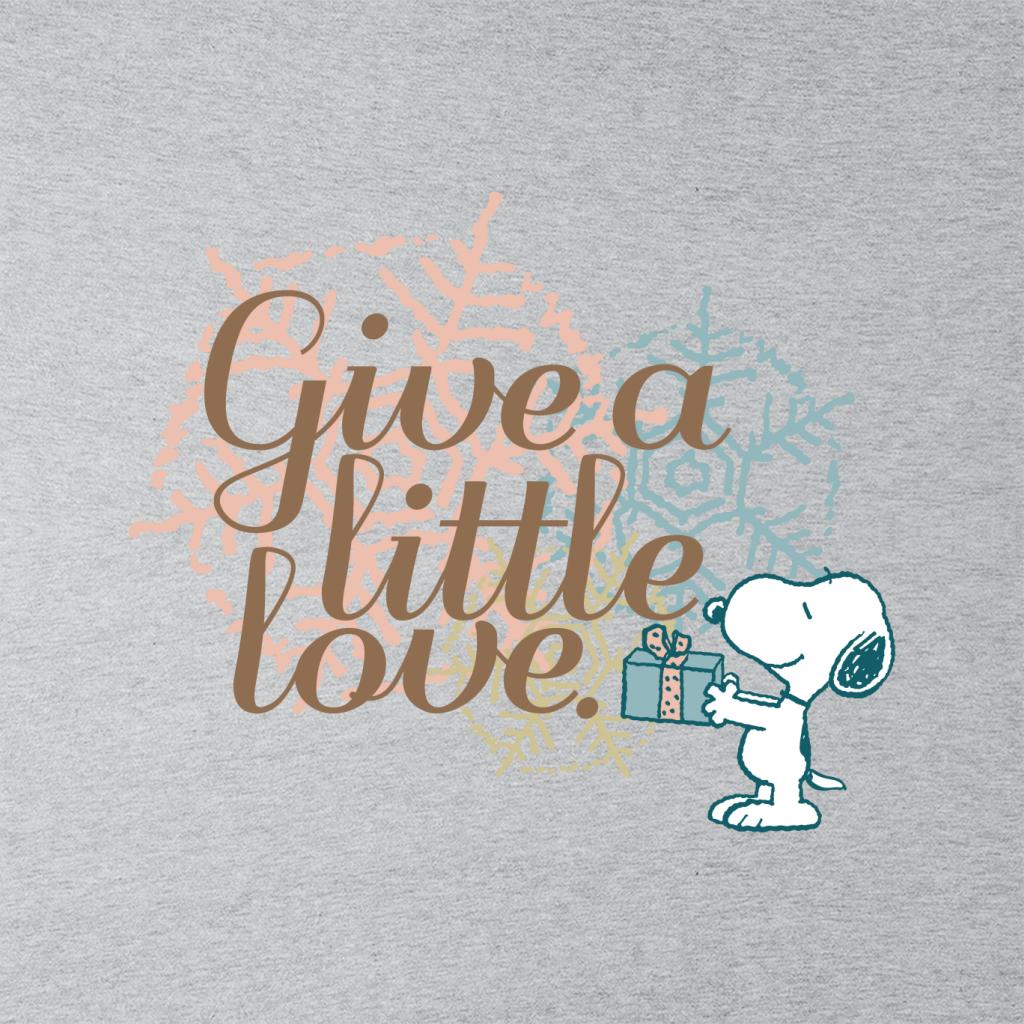 Peanuts Snoopy Give A Little Love Women's Hooded Sweatshirt product image 2
