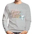 Peanuts Snoopy Give A Little Love Men's Sweatshirt product image 1