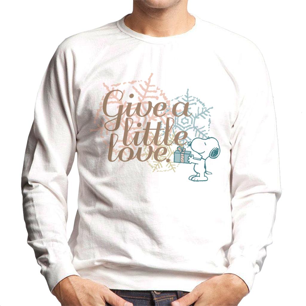 Peanuts Snoopy Give A Little Love Men's Sweatshirt product image 4