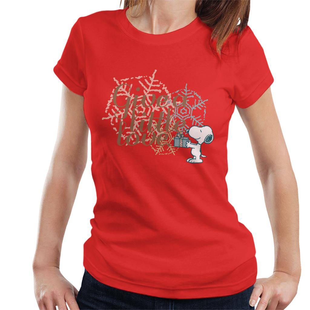 Peanuts Snoopy Give A Little Love Women's T-Shirt product image 6
