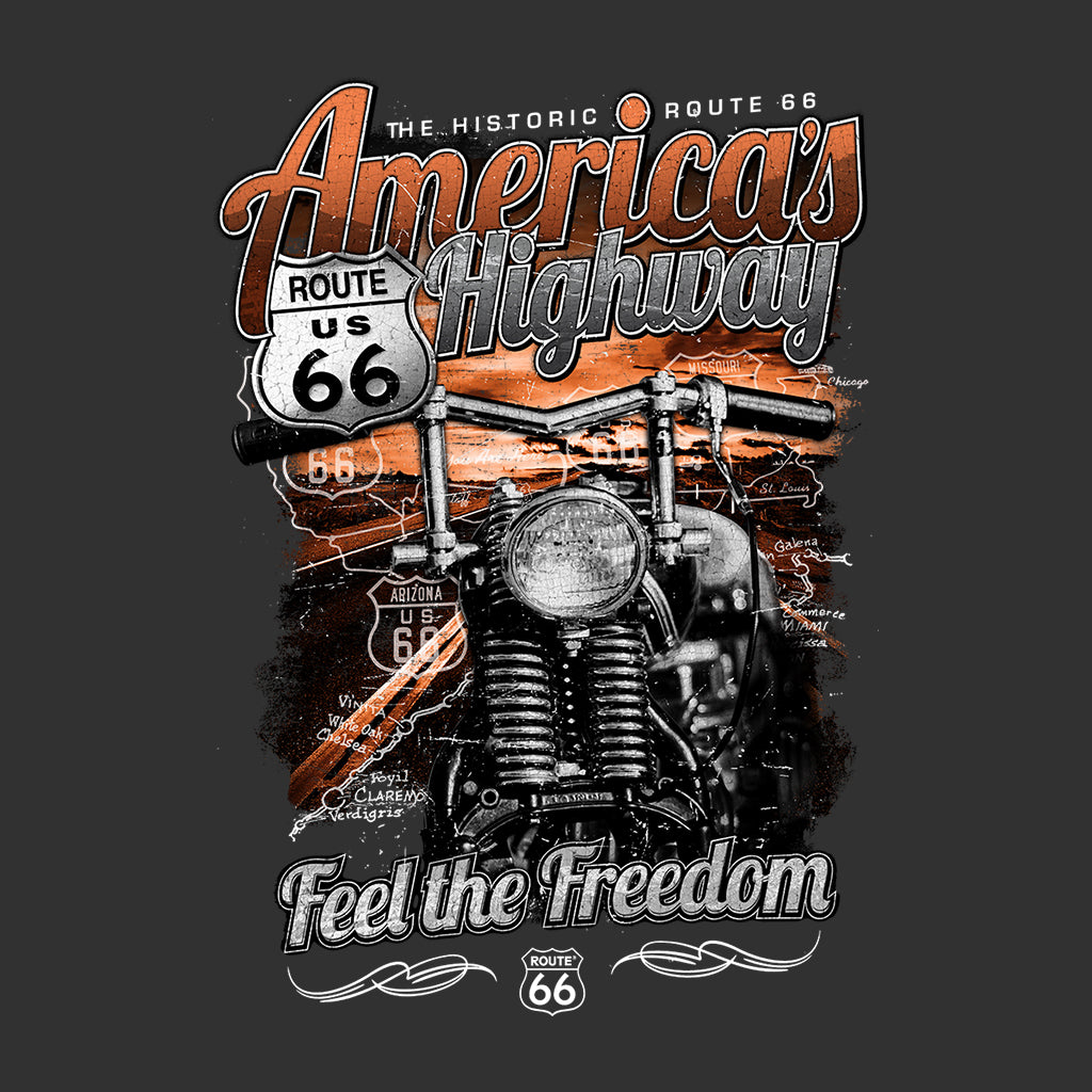 Route 66 America's Highway Men's Sweatshirt product image 2