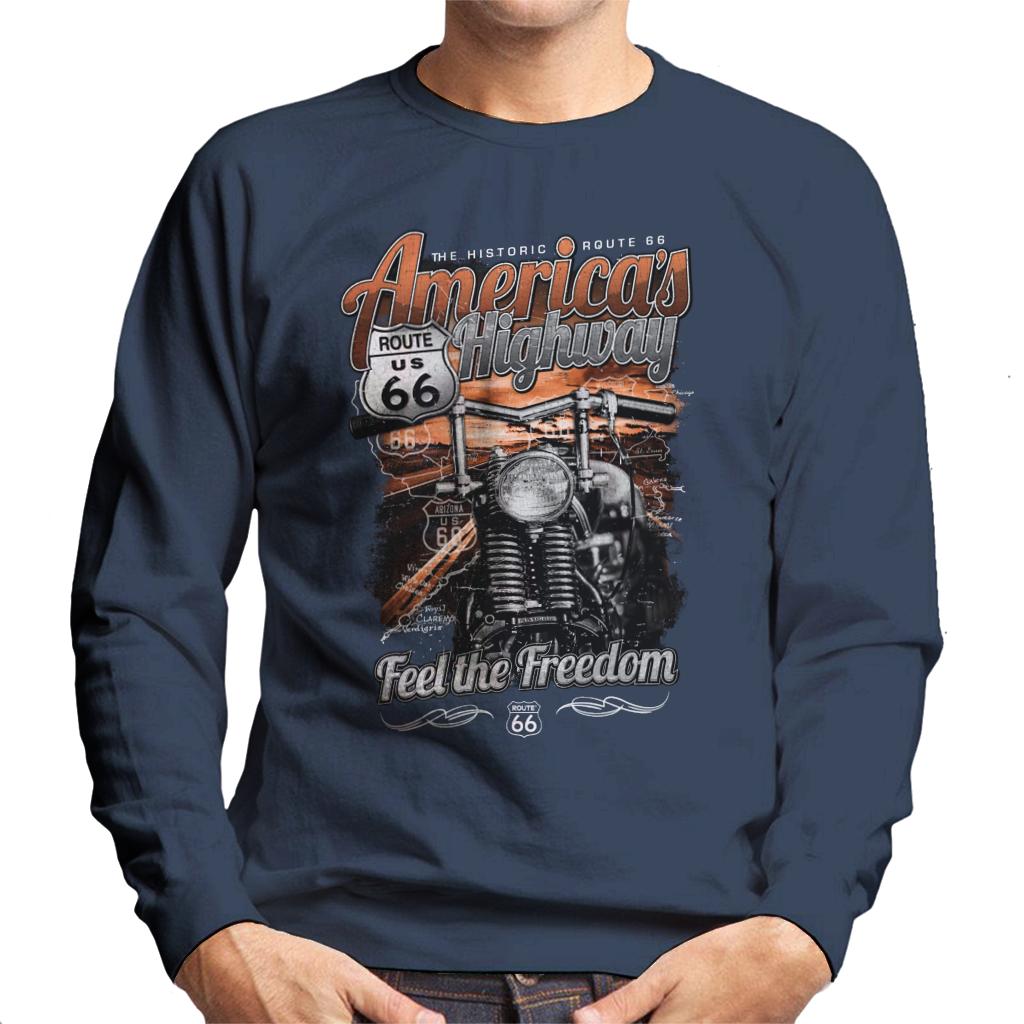 Route 66 America's Highway Men's Sweatshirt product image 4