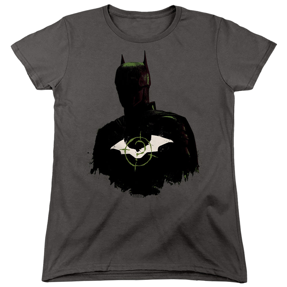The Batman (2022) Silhouette With Riddler Logo - Women's product image 1