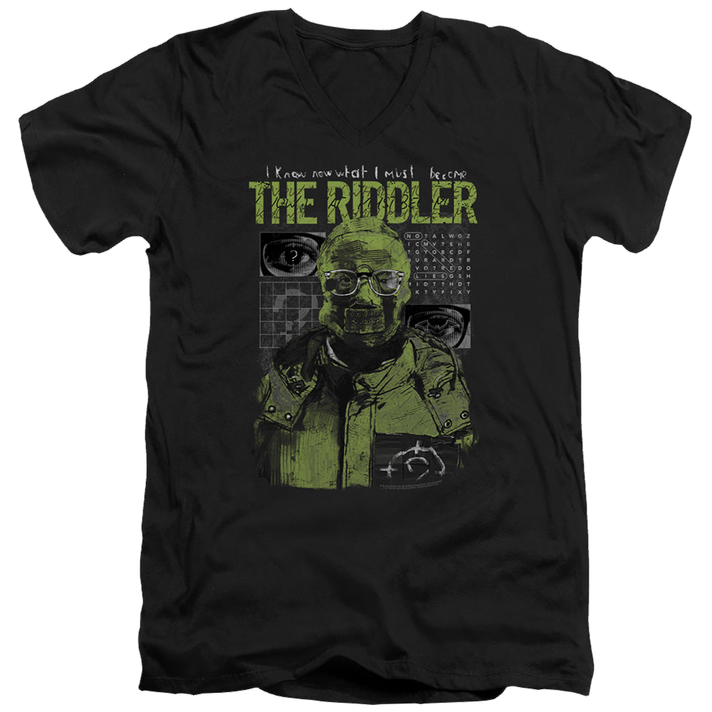 The Batman (2022) Riddler Illustration - Men's V-Neck product image 1