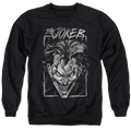 The Batman (2022) Joker Storm On Black - Men's Crewneck product image 1
