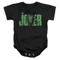The Batman (2022) Joker Text On Black - Baby Bodysuit