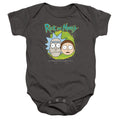 Rick and Morty Floating Heads - Baby Bodysuit