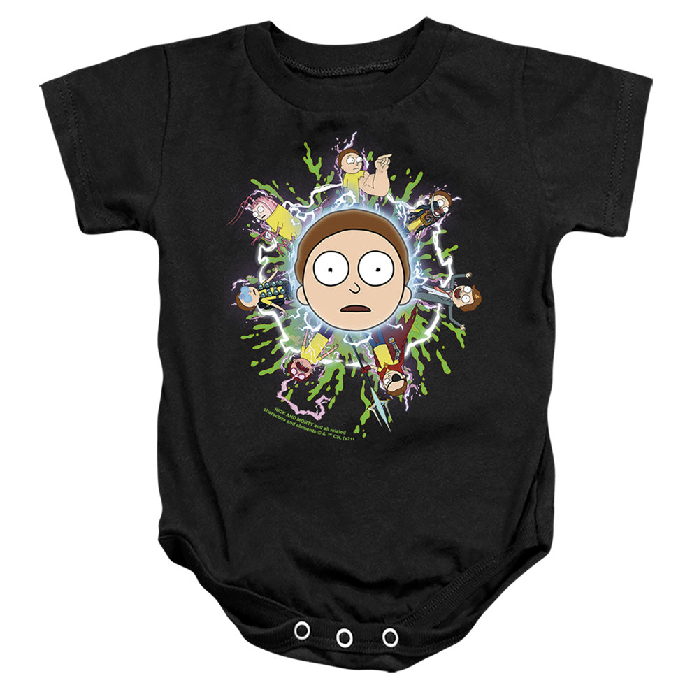 Rick and Morty Multiple Morty - Baby Bodysuit