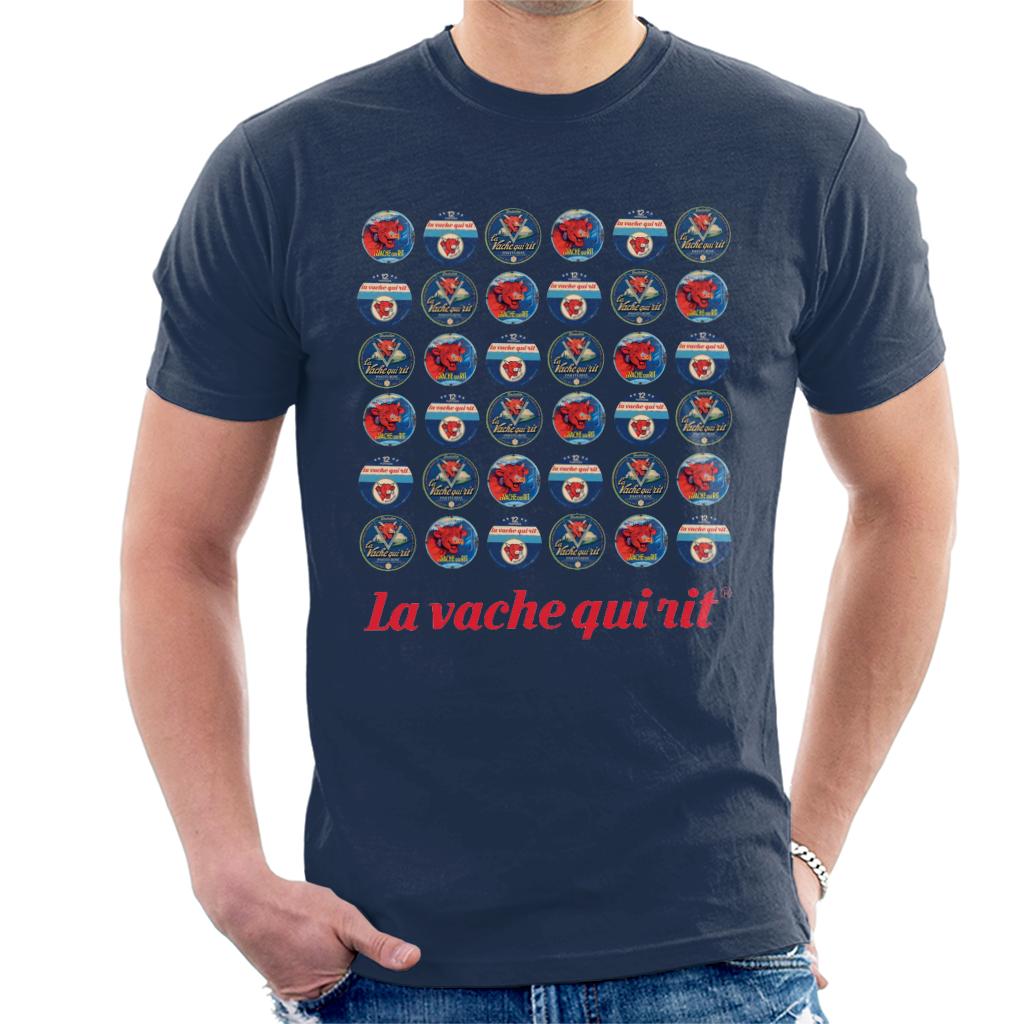 The Laughing Cow 1960s Retro Logo Montage Men's T-Shirt product image 1