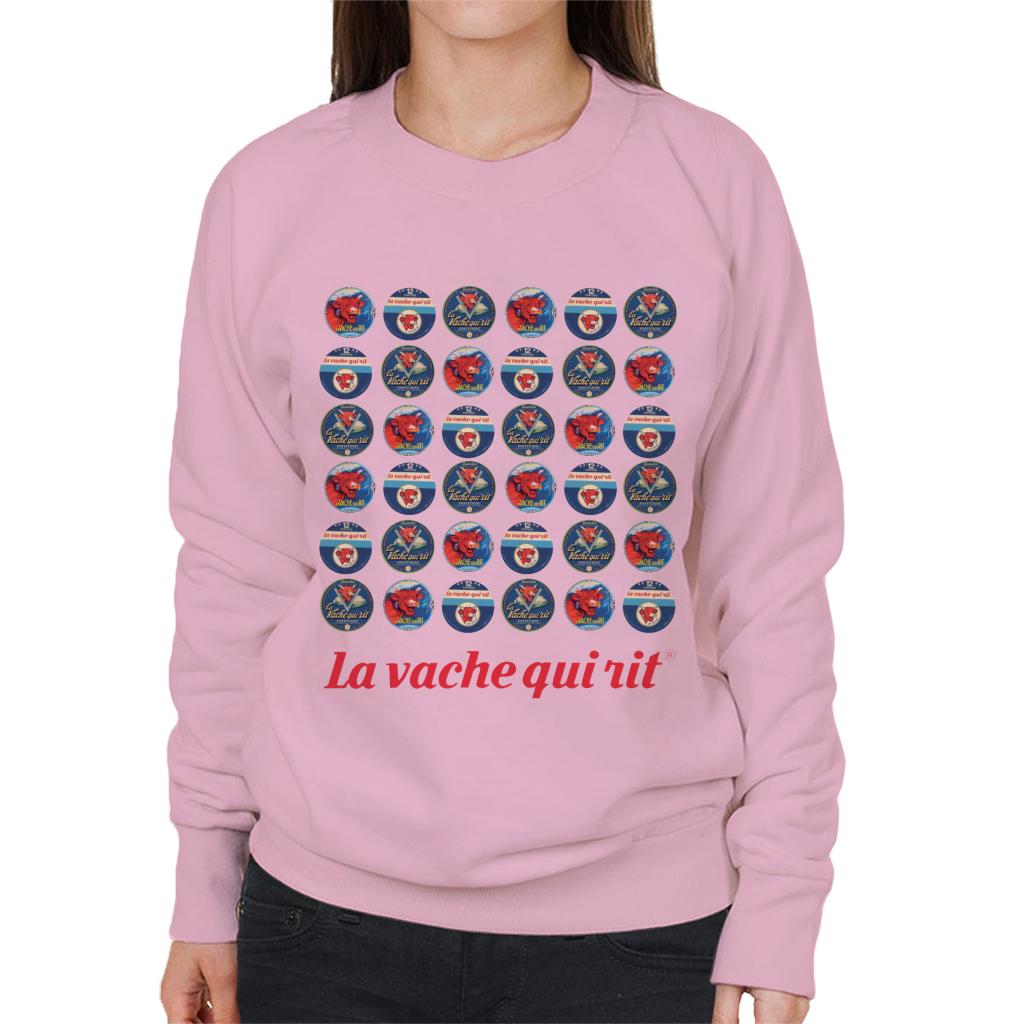 The Laughing Cow 1960s Retro Logo Montage Women's Sweatshirt product image 4