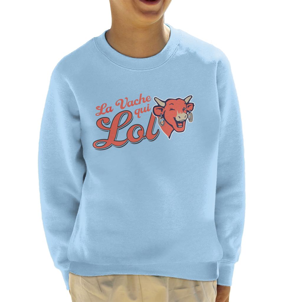 The Laughing Cow That Laughs Kid's Sweatshirt product image 4
