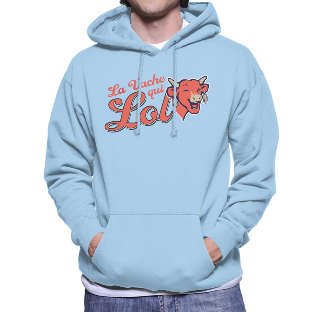 The Laughing Cow That Laughs Men's Hooded Sweatshirt product image 4