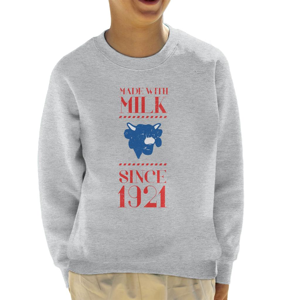 The Laughing Cow Made With Milk Since 1921 Kid's Sweatshirt product image 1