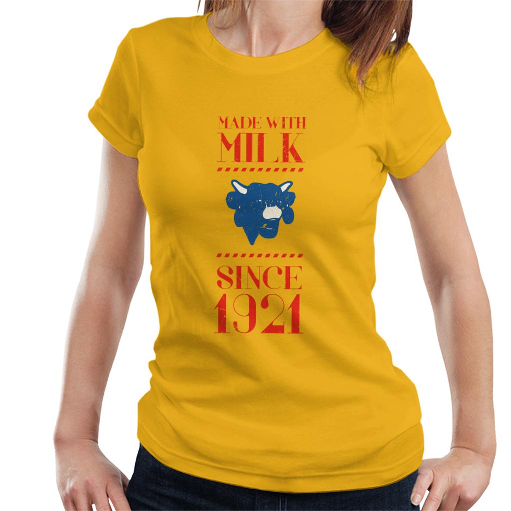 The Laughing Cow Made With Milk Since 1921 Women's T-Shirt product image 4