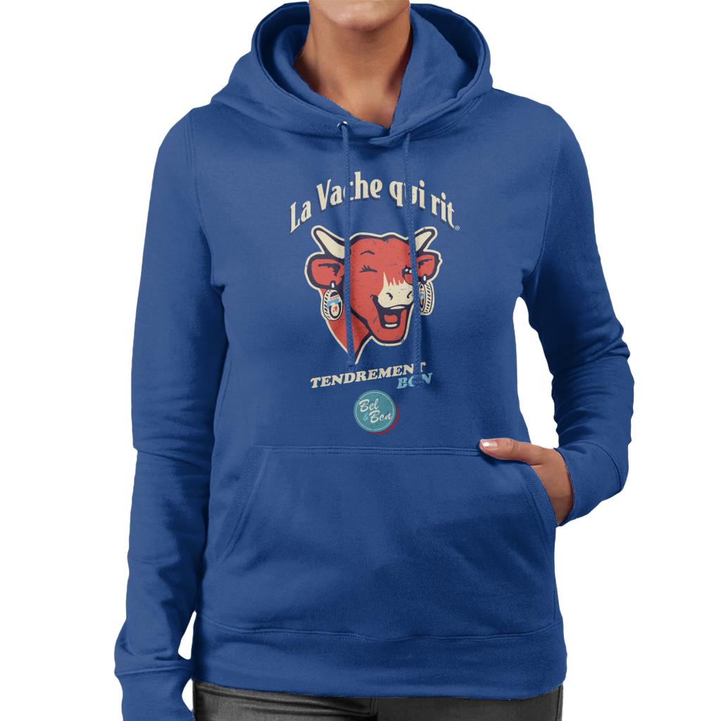 The Laughing Cow Tendrement Bon Women's Hooded Sweatshirt product image 4