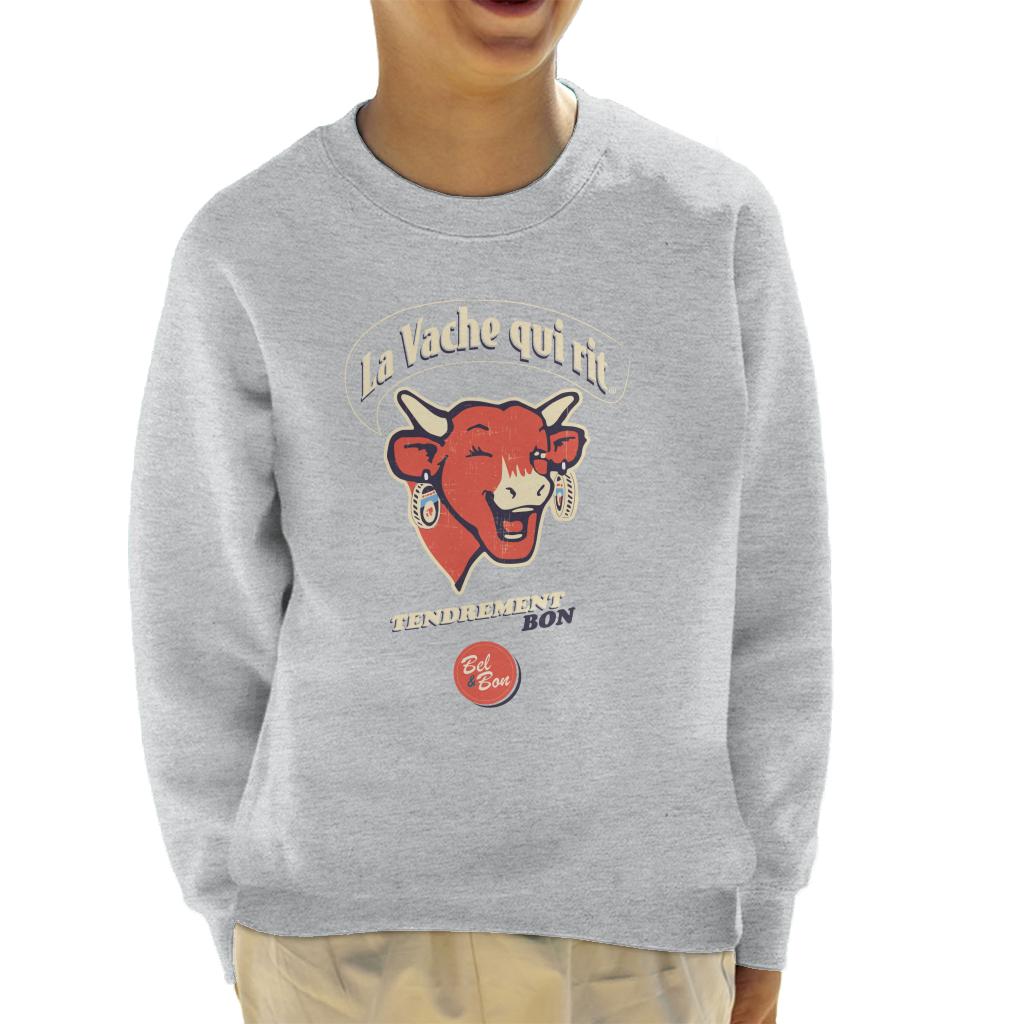 The Laughing Cow French Slogan Kid's Sweatshirt product image 1