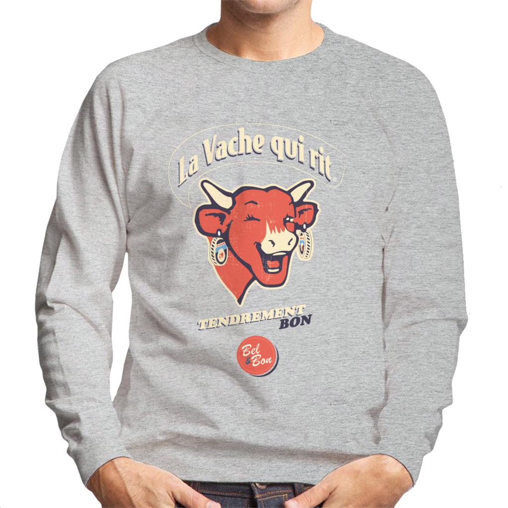 The Laughing Cow French Slogan Men's Sweatshirt product image 1