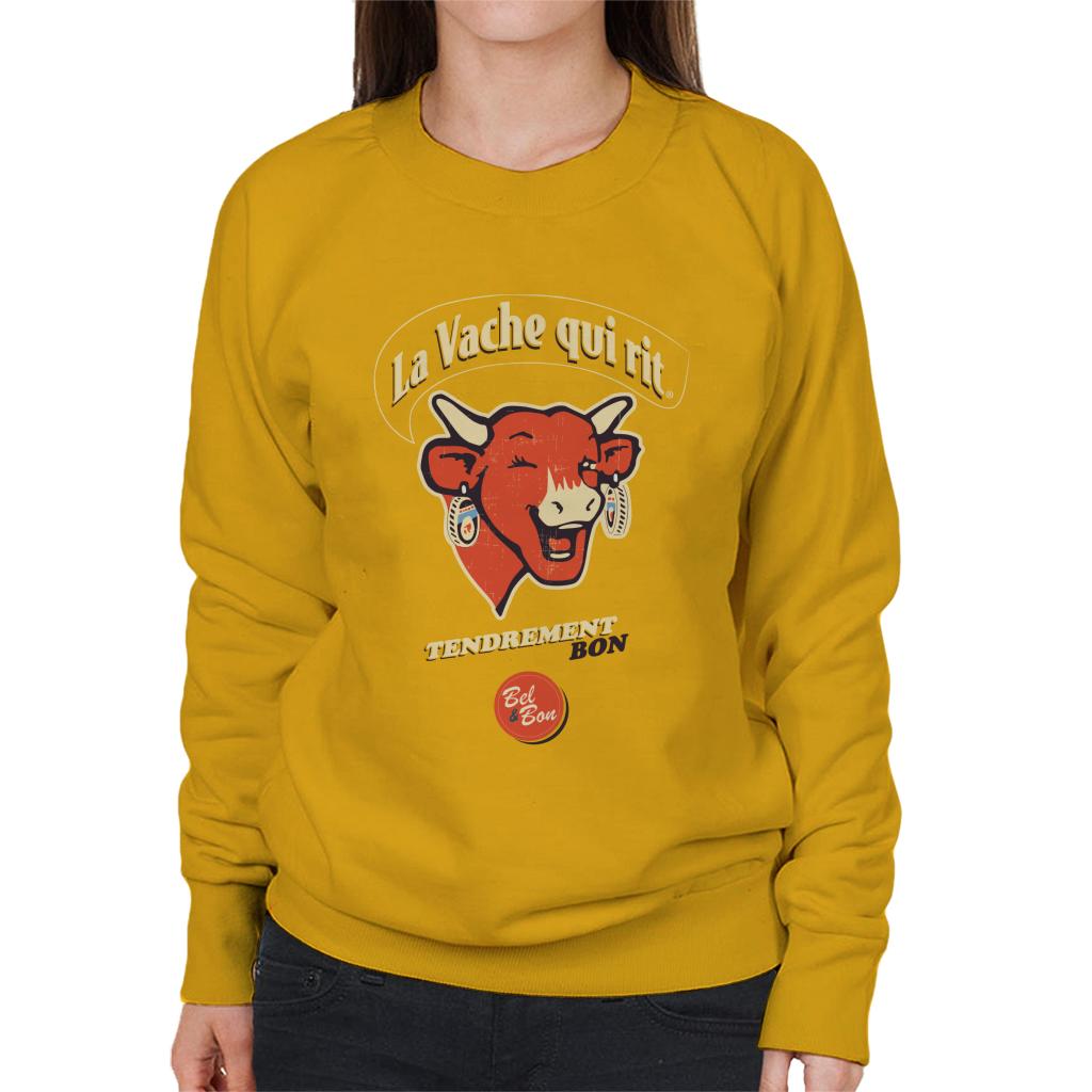 The Laughing Cow French Slogan Women's Sweatshirt product image 4