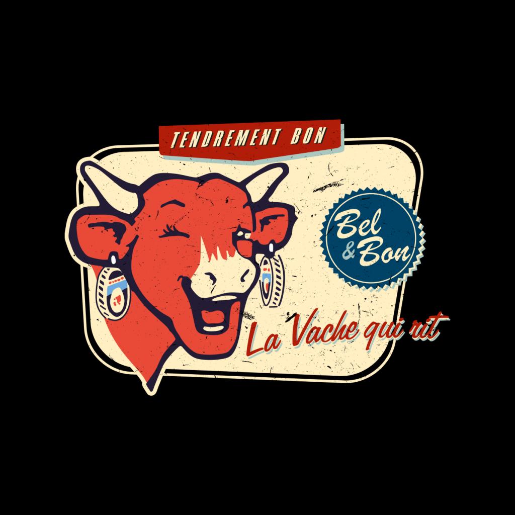 The Laughing Cow La Vache Qui Rit Retro Distressed Women's product image 2