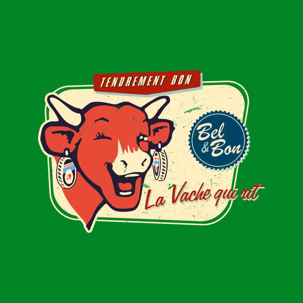 The Laughing Cow La Vache Qui Rit Retro Distressed Women's product image 5