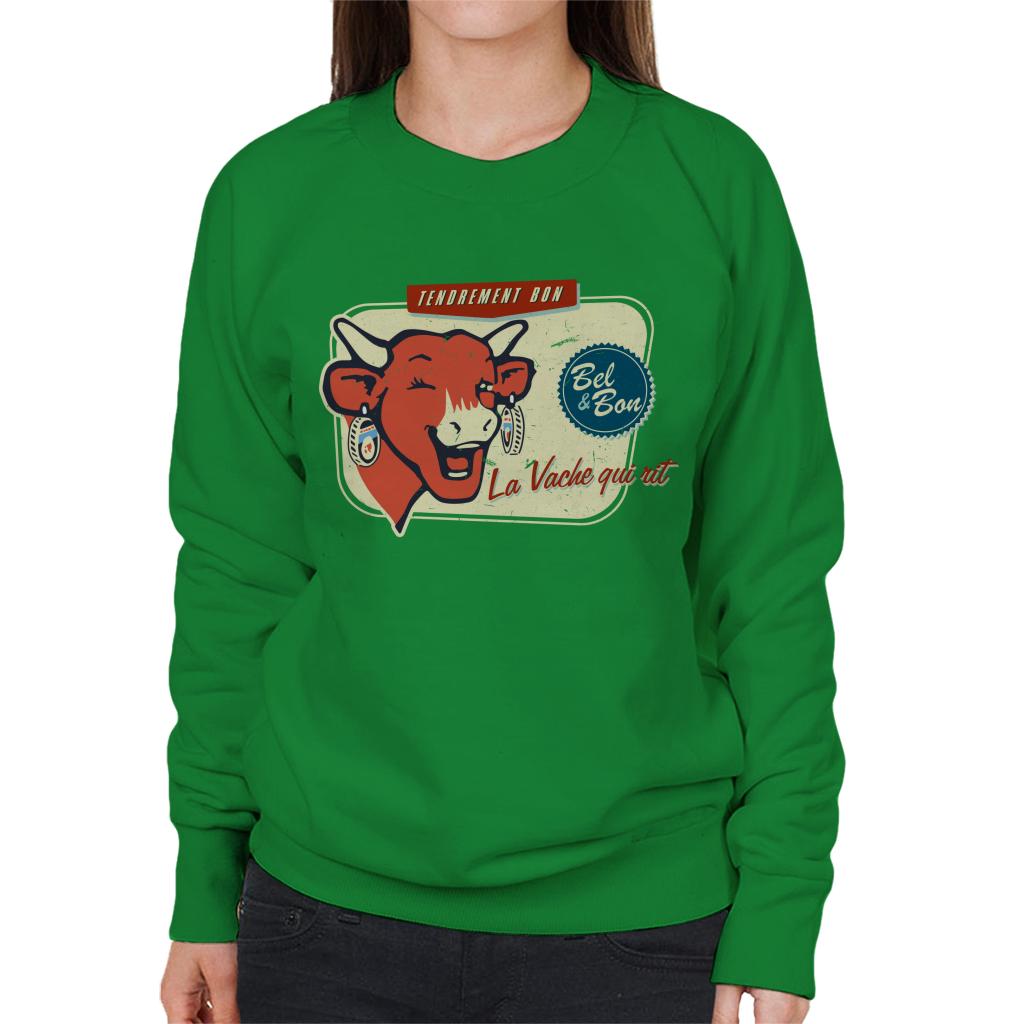 The Laughing Cow La Vache Qui Rit Retro Distressed Women's product image 4